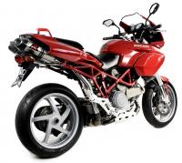 Laděný výfuk DOMINATOR DUCATI MULTISTRADA DS 1000 03-07 koncovky HP1