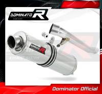 Laděný výfuk DOMINATOR SUZUKI GSXF 600 / 750 98-06 KULATÁ KONCOVKA STANDART