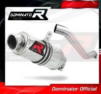 Laděný výfuk DOMINATOR YAMAHA YZF R1 RN09 02-03 KULATÁ KONCOVKA KRÁTKÁ GP1