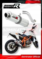 Laděný výfuk DOMINATOR KTM 690 DUKE 12-18 KULATÁ KONCOVKA STANDART