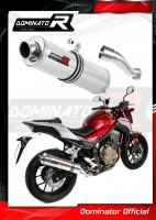 Laděný výfuk DOMINATOR HONDA CB 500F 16-19 kulatá koncovka standart