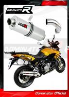 Laděný výfuk DOMINATOR APRILIA ETV 1200 CAPONRD 13-16 OVÁLNÁ KONCOVKA