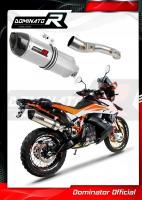 Laděný výfuk DOMINATOR KTM 790 ADVENTURE / R 19-20 KONCOVKA HP1