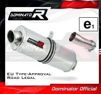 Homologovaný Laděný výfuk DOMINATOR BMW R1250R 2019-2020 1R13 OVÁLNÁ KONCOVKA HOMOLOGACE