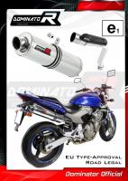 Homologovaný Laděný výfuk DOMINATOR HONDA CB600F HORNET 2003-2006 KULATÁ KONCOVKA STANDART HOMOLOGACE