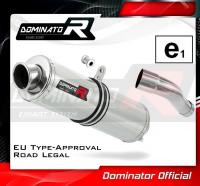 Homologovaný Laděný výfuk DOMINATOR HONDA CBR 600 F / FA PC41 2011-2015 KULATÁ KONCOVKA STANDART HOMOLOGACE