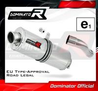 Homologovaný Laděný výfuk DOMINATOR HONDA CBR 600 F / FA PC41 2011-2015 OVÁLNÁ KONCOVKA HOMOLOGACE