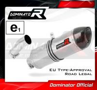 Homologovaný Laděný výfuk DOMINATOR BMW F650GS E8GS 2008-2012 KONCOVKA HP1 HOMOLOGACE