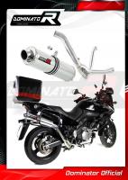 Laděný výfuk DOMINATOR SUZUKI DL650 V-STROM 07-16 KULATÁ KONCOVKA STANDART