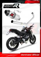 Laděný výfuk DOMINATOR Honda CB 125R 2018 - 2020 KOMPLETNÍ SYSTÉM KONCOVKA HP3