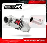 Laděný výfuk DOMINATOR KTM RC 125 17-20 KULATÁ KONCOVK KRÁTKÁ GP1