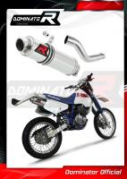 Laděný výfuk DOMINATOR SUZUKI DR350 90-99 KULATÁ KONCOVKA STANDART