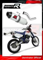 Laděný výfuk DOMINATOR SUZUKI DR350 90-99 OVÁLNÁ KONCOVKA MX