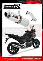 Laděný výfuk DOMINATOR Honda NC 700 750 S/X KULATÁ KONCOVKA STANDART