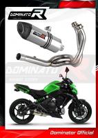 Laděný výfuk DOMINATOR Kawasaki ER6 N / F 650 12-16 KOMPLET SYSTEM SVODY KONCOVKA HP5