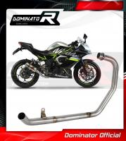 Laděný výfuk DOMINATOR KAWASAKI NINJA 125 / Z 125 19-21 Svod výfuku náhrada katalyzátoru