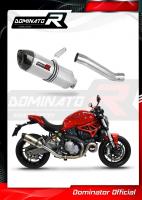 Laděný výfuk DOMINATOR DUCATI MONSTER 821 18- KONCOVKA HP1