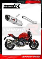 Laděný výfuk DOMINATOR DUCATI MONSTER 821 18- KONCOVKA HP1