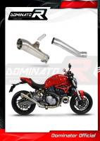 Laděný výfuk DOMINATOR DUCATI MONSTER 821 18- KONCOVKA GP2