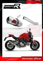 Laděný výfuk DOMINATOR DUCATI MONSTER 821 18- KONCOVKA GP