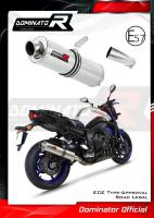 Homologovaný Laděný výfuk DOMINATOR YAMAHA FZ8 S/N 2010-2016 KONCOVKA STANDART HOMOLOGACE