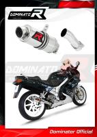 Laděný výfuk DOMINATOR Honda VFR 750 RC36 90-92 KULATÁ KONCOVKA KRÁTKÁ GP1