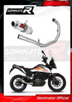 Laděný výfuk DOMINATOR KTM 390 ADVENTURE 20-21 KOMPLETNÍ SYSTÉM KONCOVKA GP1