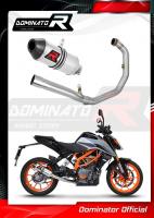 Laděný výfuk DOMINATOR KTM 390 DUKE 21- KOMPLETNÍ SYSTÉM KONCOVKA HP3