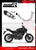 LADĚNÝ VÝFUK DOMINATOR YAMAHA MT07 FZ07 21-22 svody koncovka HP8