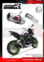 Homologovaný Laděný výfuk DOMINATOR KAWASAKI Z900 2020- KONCOVKA GP HOMOLOGACE