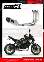 Laděný výfuk DOMINATOR KAWASAKI Z900 2020- KOMPLETNÍ SYSTÉM KONCOVKA HP3 LOW LEVEL