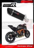 Laděný výfuk DOMINATOR KTM 1290 SUPER DUKE 2020- KONCOVKA HP6 ČERNÁ