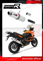 Laděný výfuk DOMINATOR KTM 1190 ADVENTURE + R 13-16 KULATÁ KONCOVKA STANDART