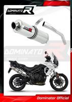 Laděný výfuk DOMINATOR TRIUMPH TIGER 800 18-20 KONCOVKA STANDART