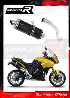 Laděný výfuk DOMINATOR TRIUMPH TIGER 1050 06-12 KONCOVKA P7 ČERNÁ