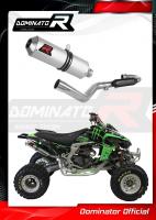 Laděný výfuk DOMINATOR Kawasaki KFX 450 2008-2014 KOMPLETNÍ SYSTÉM KONCOVKA MX