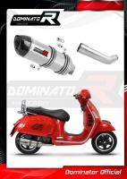 Laděný výfuk DOMINATOR PIAGGIO VESPA GTS 125 07-12 KONCOVKA HP1