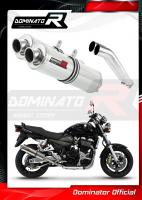 Laděný výfuk DOMINATOR SUZUKI GSX 1400 01-06 KULATÉ KONCOVKY STANDART