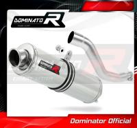 Laděný výfuk DOMINATOR Honda XR 125 L 03-10 KULATÁ KONCOVKA STANDART