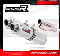 Laděný výfuk DOMINATOR DUCATI MONSTER 1000 03-05 KULATÉ KONCOVKY STANDART