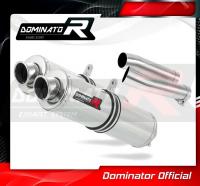 Laděný výfuk DOMINATOR APRILIA RSV 1000 04-09 KULATÉ KONCOVKY STANDART