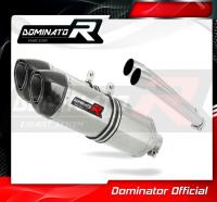 Laděný výfuk DOMINATOR DUCATI 900 SPORT, SS 00-02 KONCOVKY HP1