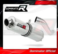 Laděný výfuk DOMINATOR Honda VFR 750 93-97 pod sedlo KULATÁ KONCOVKA STANDART