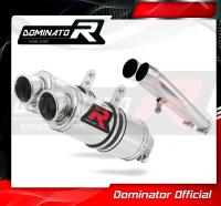 Laděný výfuk DOMINATOR Honda CBR1100XX 96-06 KULATÉ KONCOVKY KRÁTKÉ GP1