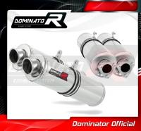 Laděný výfuk DOMINATOR KTM 950SM 06-08 KULATÉ KONCOVKY STANDART