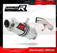 Laděný výfuk DOMINATOR SUZUKI GSF BANDIT 1250 07-16 KULATÁ KONCOVKA KRÁTKÁ GP1