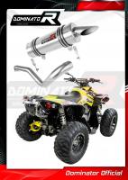 Laděný výfuk DOMINATOR CAN AM CAN-AM BRP RENEGADE 1000 12-18 KULATÁ KONCOVKA STANDART