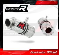 Laděný výfuk DOMINATOR SUZUKI GSXR K1 - K4 1000 KULATÁ KONCOVKA KRÁTKÁ GP1