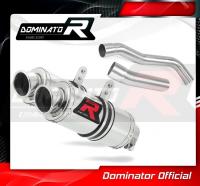 Laděný výfuk DOMINATOR Kawasaki Z1000 07-09 KULATÉ KONCOVKY KRÁTKÉ GP1