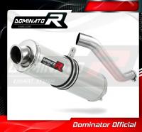 Laděný výfuk DOMINATOR YAMAHA YZF R1 RN09 02-03 KULATÁ KONCOVKA STANDART